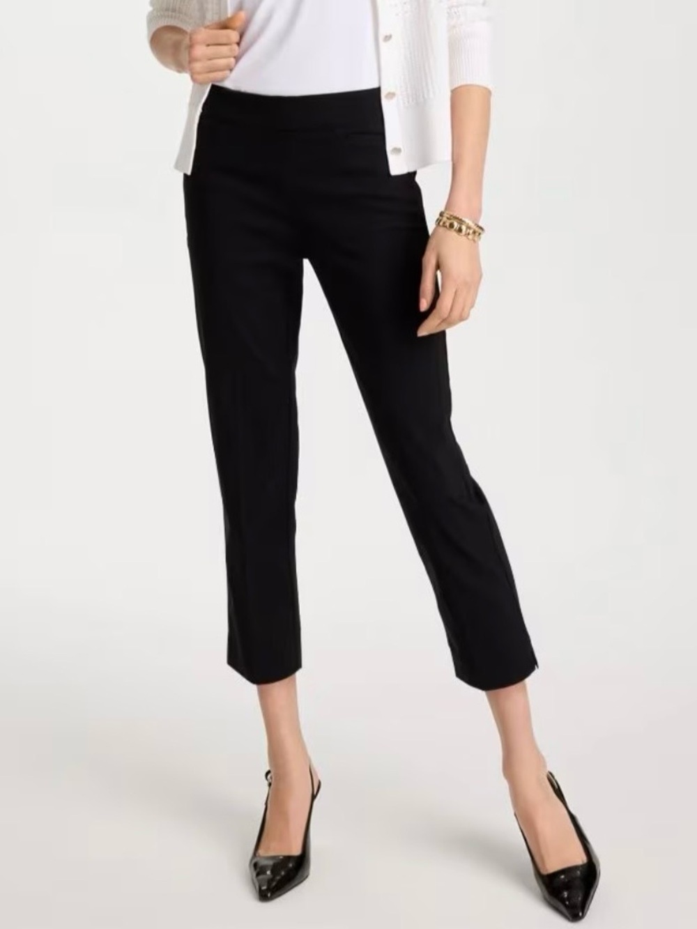 Chico's So Slimming Brigitte Slim Crop Capris - Chico’s Size 2 **NWT**